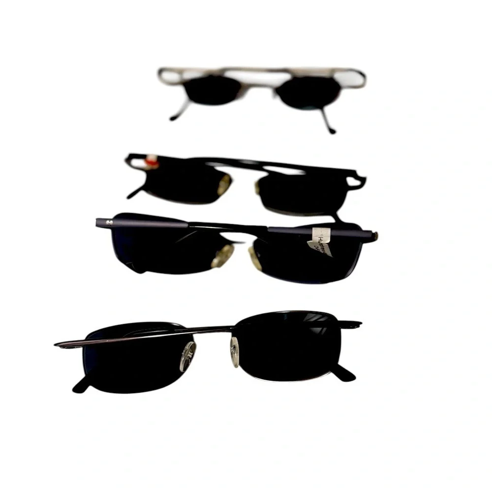 4 Vintage ESCHENBACH Dark Fuchsia UNIQUE RARE SUNGLASS